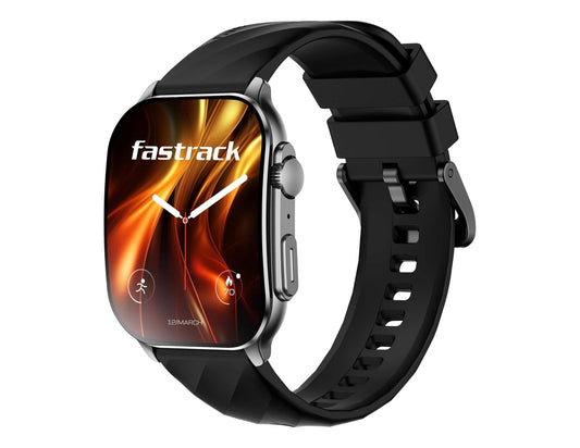 Titan Fastrack Horizon S1 Smartwatch Black Gunmetal IP67 Thabthaba Store Qatar