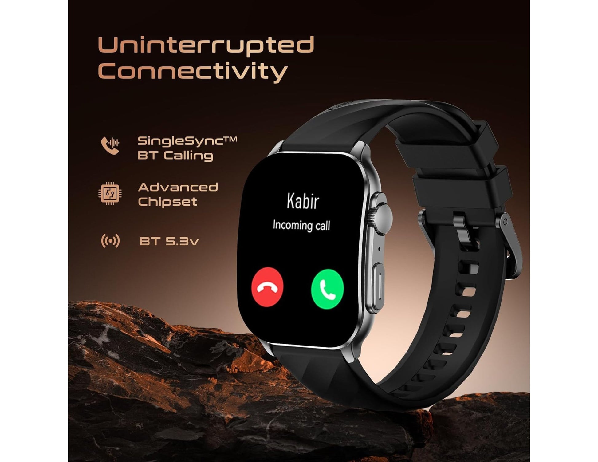 Titan Fastrack Horizon S1 Smartwatch | AMOLED, GPS, BT Calling ...