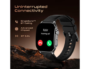 Titan Fastrack Horizon S1 Smartwatch Black Gunmetal IP67 Thabthaba Store Qatar