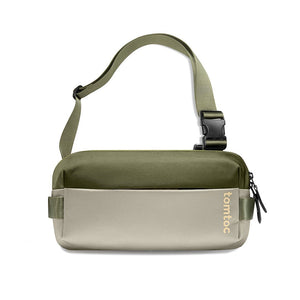 Tomtoc Explorer-T21 Sling Bag S Olive Green water-resistant travel sling bag Qatar