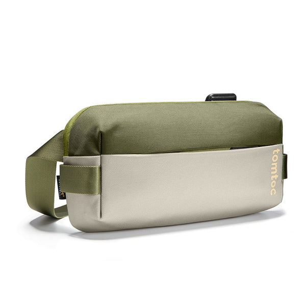 Tomtoc Explorer-T21 Sling Bag S Olive Green water-resistant travel sling bag Qatar