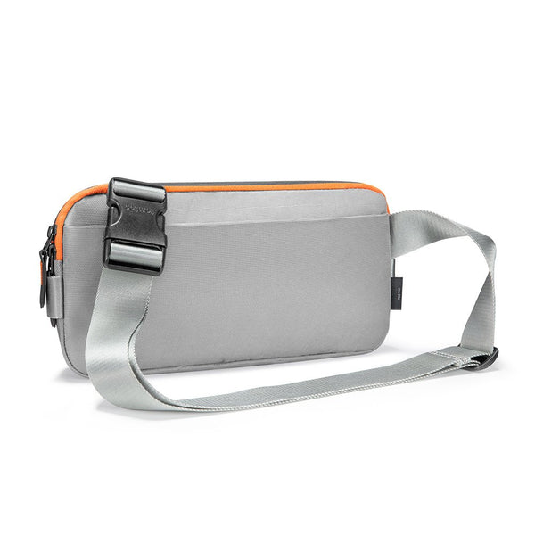 Tomtoc Explorer-T21 Sling Bag S Space Gray water-resistant travel sling bag Qatar