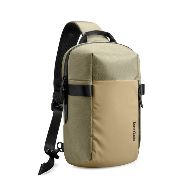 Tomtoc Navigator T24 Sling Bag Khaki 7L laptop crossbody backpack Qatar