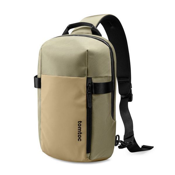 Tomtoc Navigator T24 Sling Bag Khaki 7L laptop crossbody backpack Qatar