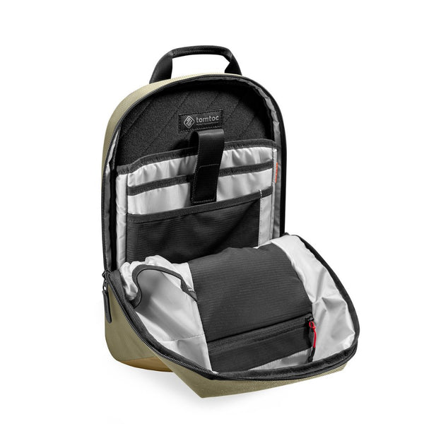 Tomtoc Navigator T24 Sling Bag Khaki 7L laptop crossbody backpack Qatar