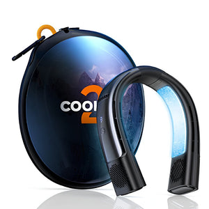 TORRAS COOLIFY 2 Neck Air Conditioner Black wearable cooling and heating device Qatar