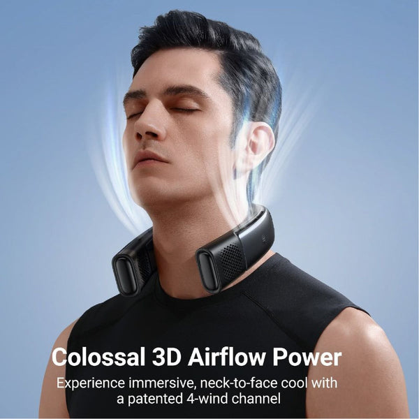 TORRAS COOLIFY 2 Neck Air Conditioner Black wearable cooling and heating device Qatar