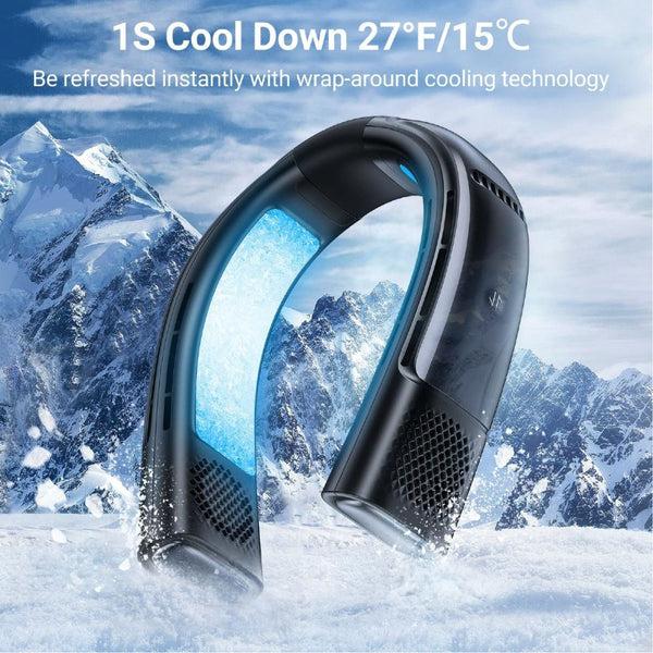 TORRAS COOLIFY 2 Neck Air Conditioner Black wearable cooling and heating device Qatar