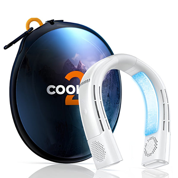 TORRAS COOLIFY 2 Neck Air Conditioner White wearable cooling and heating device Qatar