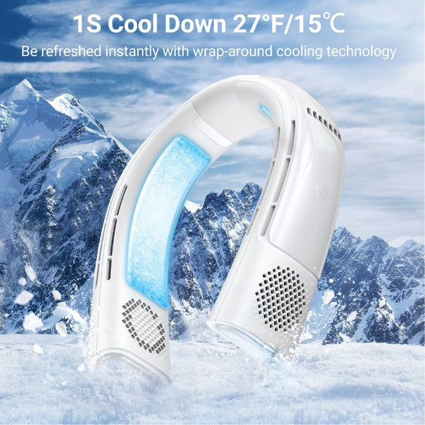 TORRAS COOLIFY 2 Neck Air Conditioner White wearable cooling and heating device Qatar
