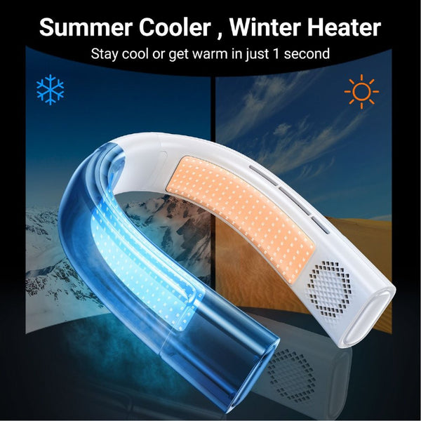 TORRAS COOLIFY 2 Neck Air Conditioner White wearable cooling and heating device Qatar