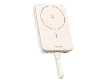 Ugreen Nexode 10000mAh Magnetic Wireless Power Bank 20W Beige Qatar