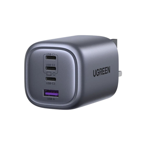 UGREEN Nexode 100W 4-Port GaN wall charger 3 USB-C 1 USB-A Qatar