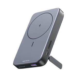 UGREEN PB206 10000mAh magnetic wireless power bank 15W with 20W USB-C, 22.5W USB-A and folding stand Space Gray Qatar