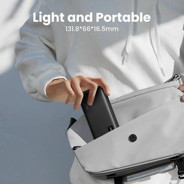 Ugreen PB311 10000mAh 22.5W power bank Black with USB-C and LED display Qatar