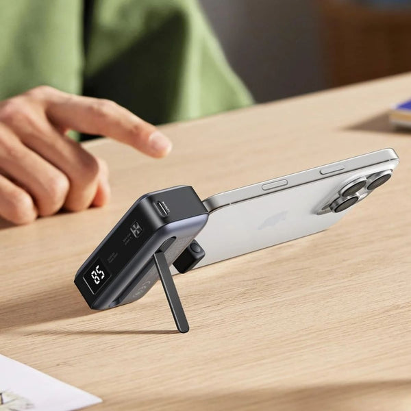 Ugreen PB503 5000mAh 22.5W power bank with built-in USB-C connector and foldable kickstand Qatar