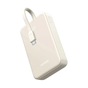 UGREEN PB521 20000mAh 30W PD Power Bank with built-in USB-C cable White Qatar