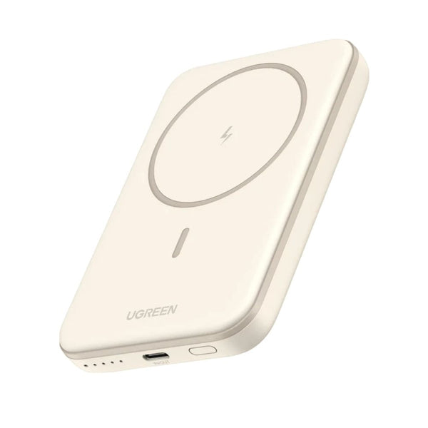 UGREEN PB560 5000mAh magnetic wireless power bank 7.5W and 15W USB-C Beige Qatar