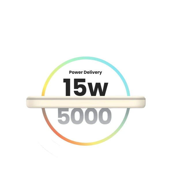 UGREEN PB560 5000mAh magnetic wireless power bank 7.5W and 15W USB-C Beige Qatar
