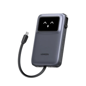 Ugreen Uno PB511 10000mAh 30W power bank with built-in USB-C cable and TFT display Qatar