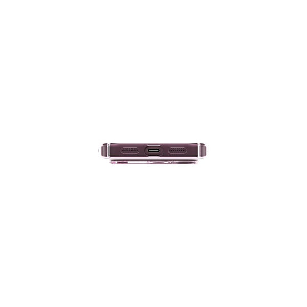 UNIQ AirSuit Glossy Burgundy 1.3mm ultra-slim case for iPhone 18 Pro with MagClick wireless charging, camera lens protection and HapticCore button in Qatar