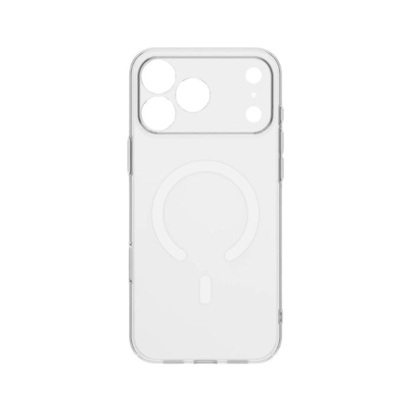 UNIQ AirSuit Glossy Clear 1.3mm ultra-slim case for iPhone 18 Pro Max with MagClick wireless charging, camera lens protection and HapticCore button in Qatar