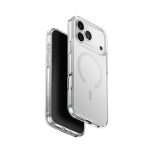 UNIQ Clario Eco-Friendly Solid Shield Case for iPhone 17 Pro Max Lucent Clear Qatar
