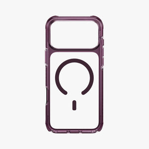 Uniq Combat Deep Burgundy triple-layer protective case for iPhone 18 Pro Max with ShockSorb and HapticCore in Qatar