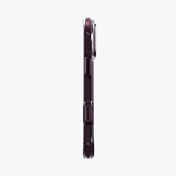 Uniq Combat Deep Burgundy triple-layer protective case for iPhone 18 Pro Max with ShockSorb and HapticCore in Qatar