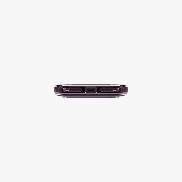 Uniq Combat Deep Burgundy triple-layer protective case for iPhone 18 Pro Max with ShockSorb and HapticCore in Qatar