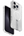 Front view of Uniq Eleva Case Clear on iPhone 16 Pro Max showing sleek design.