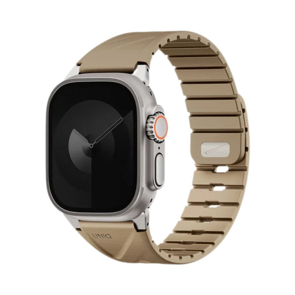 UNIQ Fluo Dual-Secure Apple Watch Band 40-49mm Soft Sand Qatar