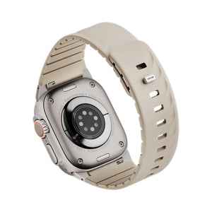 UNIQ Fluo Dual-Secure Apple Watch Band 40-49mm Soft Sand Qatar