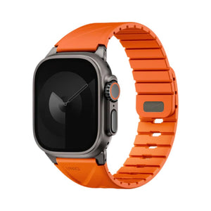 UNIQ Fluo Dual-Secure Apple Watch Band 40-49mm Volt Orange Qatar