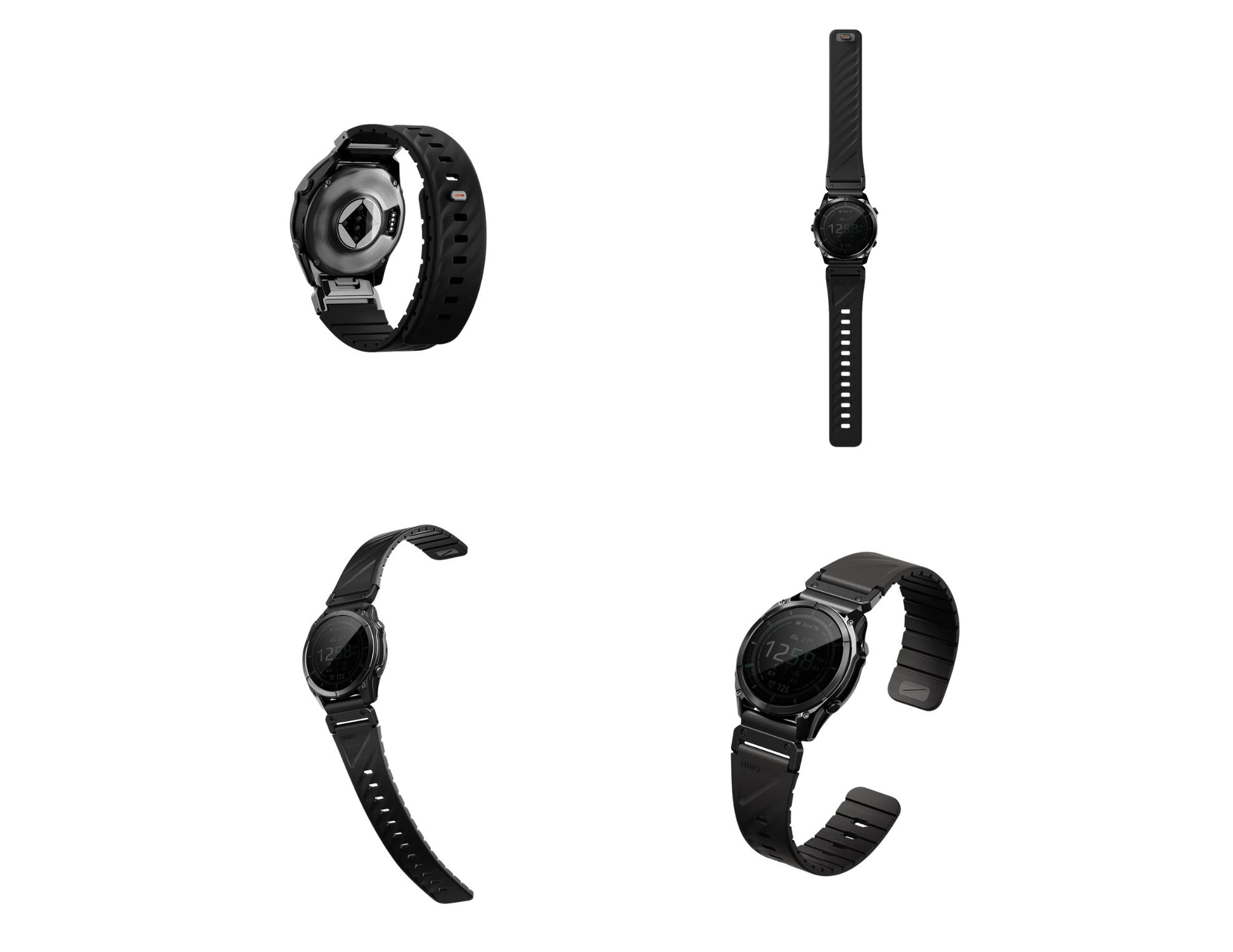 Uniq Fluo Garmin 22mm dual-secure watch band Qatar