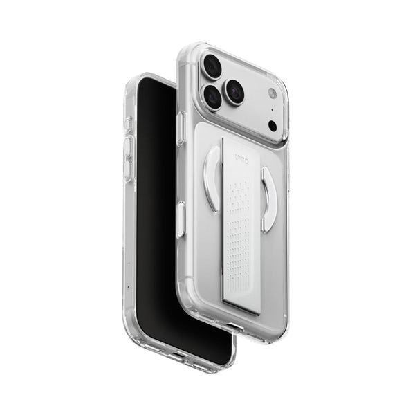 Uniq Heldro Air FlexGrip MagSafe case MagClick wireless charging Lucent Clear iPhone 18 Pro Qatar