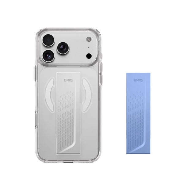 Uniq Heldro Air FlexGrip MagSafe case MagClick wireless charging Lucent Clear iPhone 18 Pro Qatar