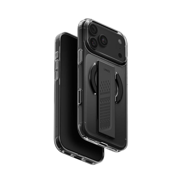 Uniq Heldro Air FlexGrip MagSafe case MagClick wireless charging Tinted Smoke iPhone 18 Pro Max Qatar