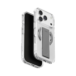 UNIQ Heldro Air Protective Slim FlexGrip Case for iPhone 17 Pro Lucent Clear Qatar
