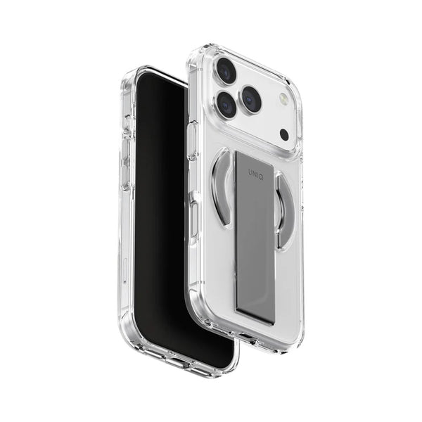 UNIQ Heldro Air Protective Slim FlexGrip Case for iPhone 17 Pro Lucent Clear Qatar