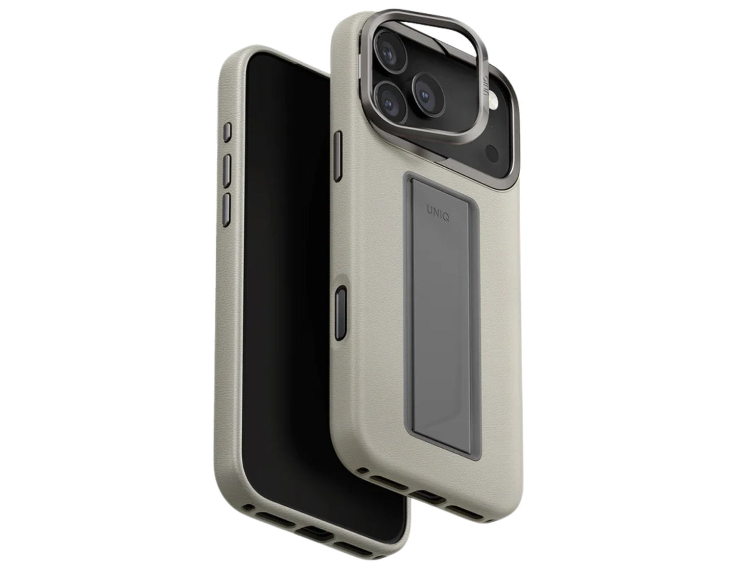 Uniq Heldro Pro FlexGrip Leather Case iPhone 17 Pro Max MagClick Qatar