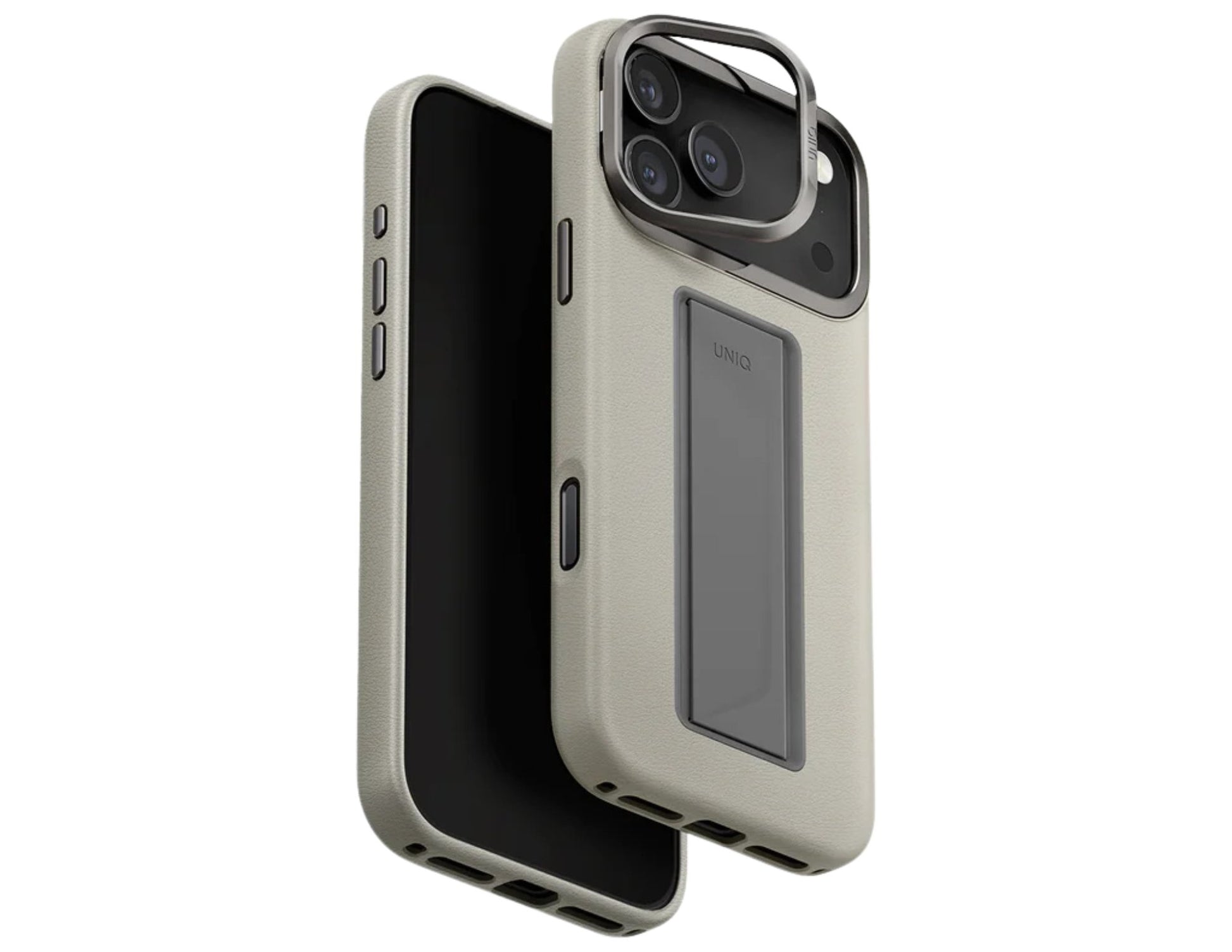 Uniq Heldro Pro FlexGrip Leather Case iPhone 17 Pro Max MagClick Qatar
