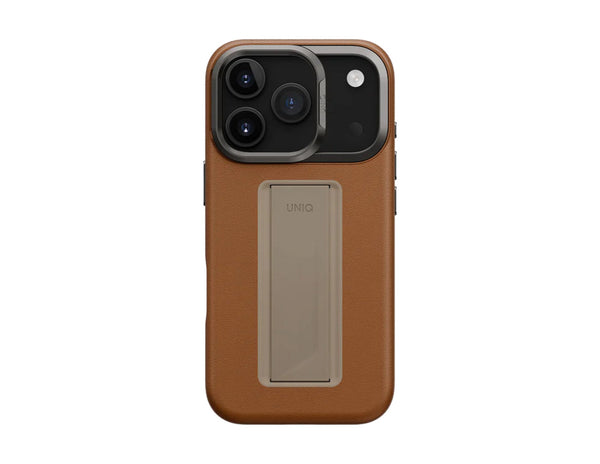 Uniq Heldro Pro FlexGrip Leather Case iPhone 17 Pro Max MagClick Qatar