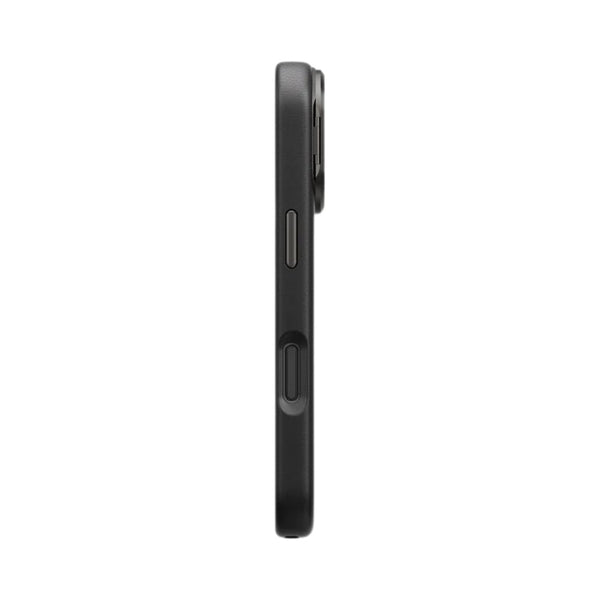 UNIQ Heldro Pro Hybrid Leatherette Case with FlexGrip Band for iPhone 17 Pro Dallas Black Qatar