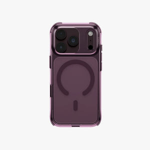 Uniq LifePro Xtreme Deep Burgundy MagSafe case for iPhone 18 Pro with AirLite protection and MagClick charging in Qatar