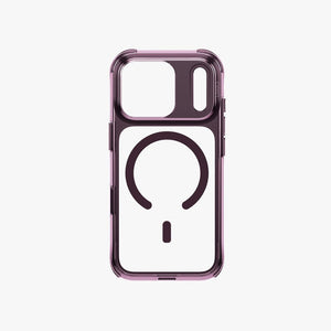Uniq LifePro Xtreme Deep Burgundy MagSafe case for iPhone 18 Pro with AirLite protection and MagClick charging in Qatar