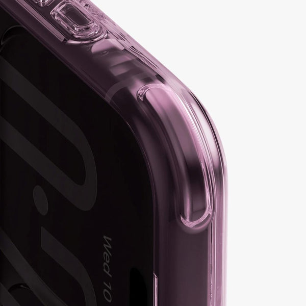 Uniq LifePro Xtreme Deep Burgundy MagSafe case for iPhone 18 Pro with AirLite protection and MagClick charging in Qatar