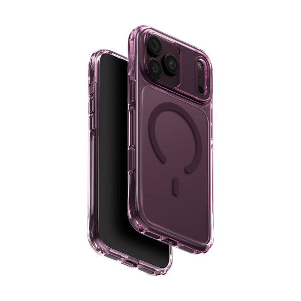 Uniq LifePro Xtreme MagSafe case AirLite corner protection Deep Burgundy iPhone 18 Pro Max Qatar