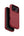 UNIQ Lino Cranberry Red hybrid silicone case for iPhone 18 Pro with microfiber lining, raised camera bezel, HapticCore Camera Control and MagClick compatibility in Qatar