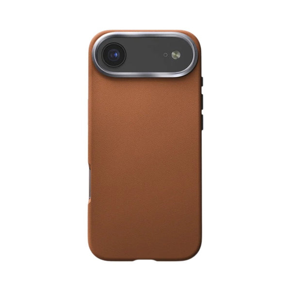 UNIQ Lyden Premium Leatherette Case for iPhone Air Caramel Qatar